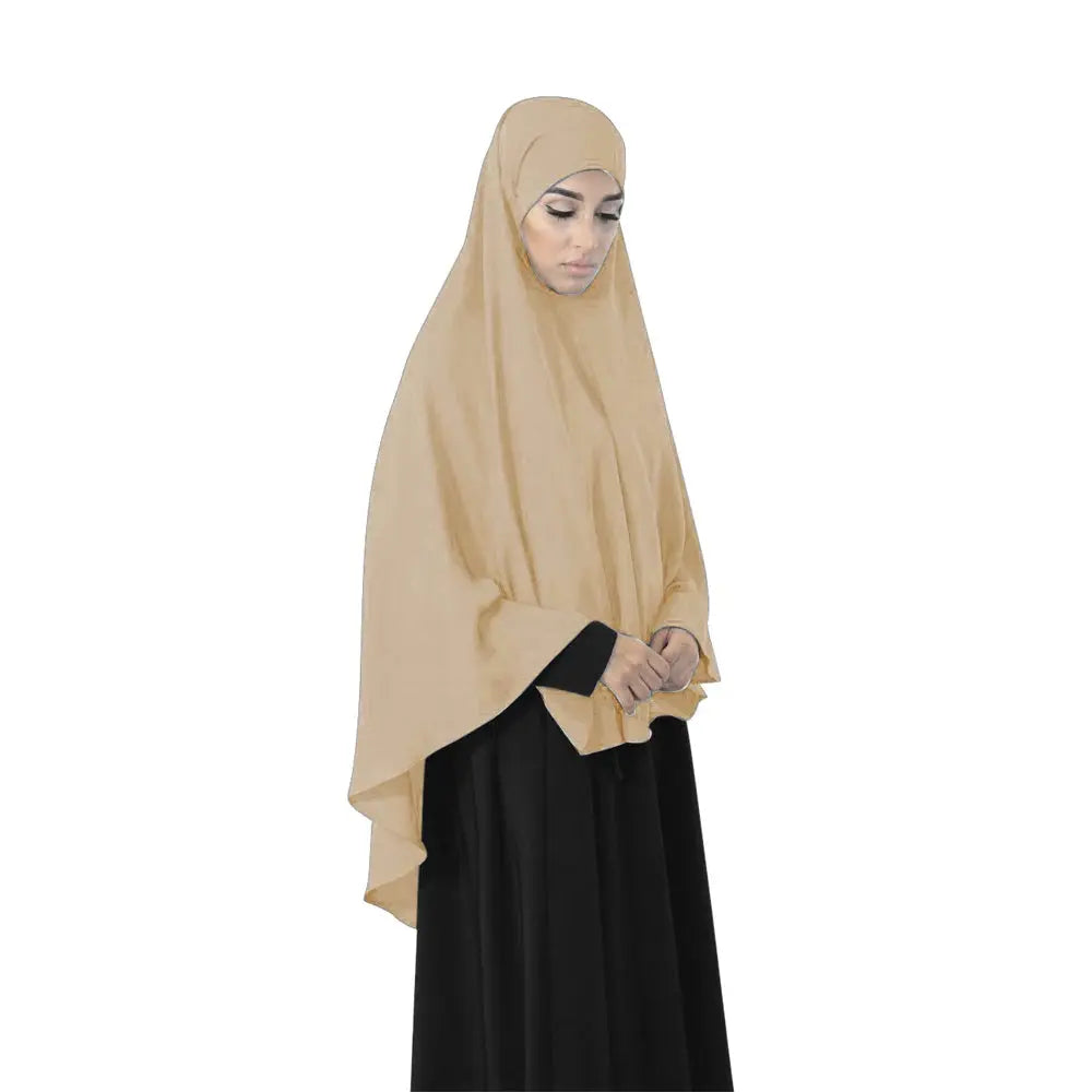 Ramadan Khimar Arabic Prayer Garment Muslim Overhead Hijab Long Scarf Turkey Dubai Kaftan Burqa Niqab Zohir Store