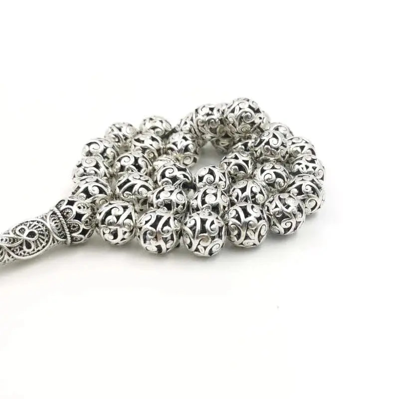 Big size Tasbih Men Metal beads Eid gift RAMADAN arabic fashion accessories bracelet Misbaha high quality islamic Muslim rosary Zohir Store