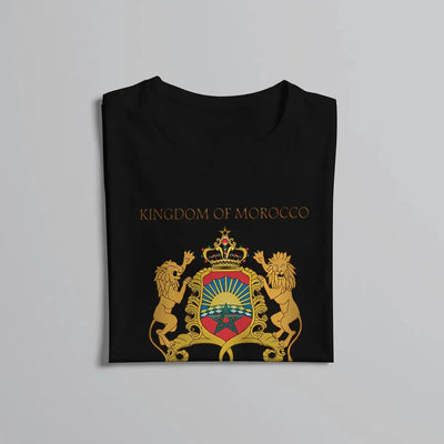 Morocco Lion T Shirt Grunge Men Tees Summer Clothing Polyester O-Neck TShirt Zohir Store