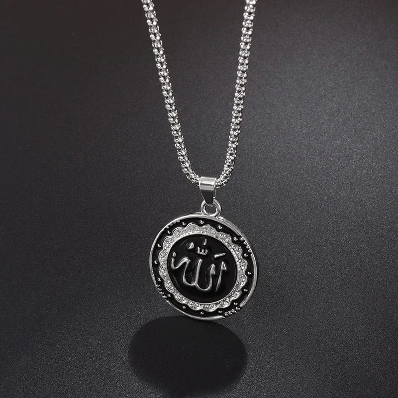 Gold Color Muslim Allah Quran Pendant Necklace Men Women Fashion Faith Islam Religious Jewelry Ramadan Gifts Zohir Store