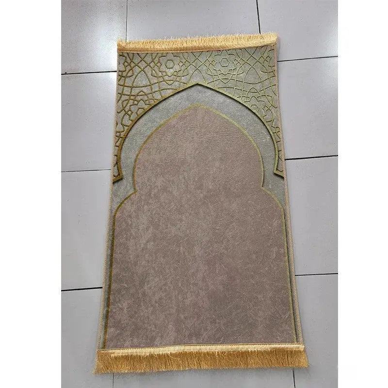 Worship Carpet Worship Mat Worship Mat Golden Diamond Velvet Thickened Adult Zohir Store