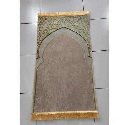 Worship Carpet Worship Mat Worship Mat Golden Diamond Velvet Thickened Adult Zohir Store