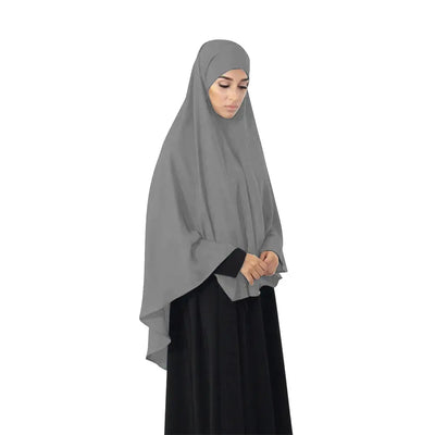Ramadan Khimar Arabic Prayer Garment Muslim Overhead Hijab Long Scarf Turkey Dubai Kaftan Burqa Niqab Zohir Store