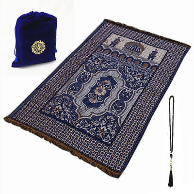 Traveling prayer mat pocket prayer rug islamic sejadah 70*110cm Zohir Store