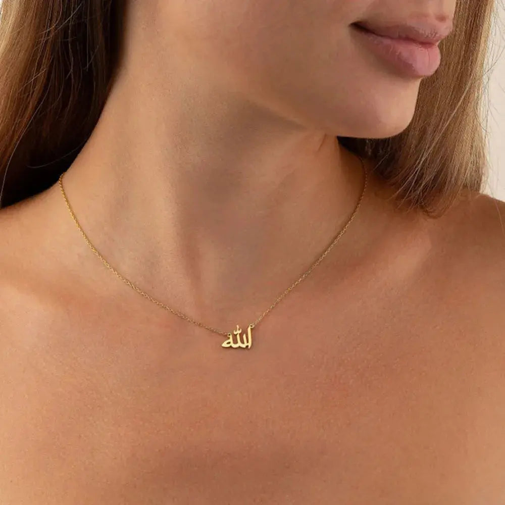 Personalized Arabic Letter Necklaces For Women Zohir Store