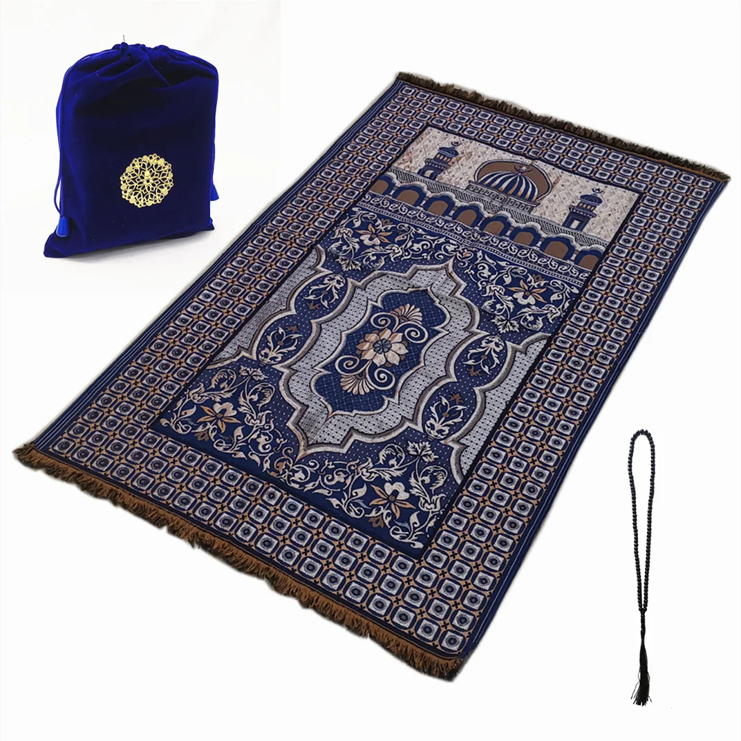 Traveling prayer mat pocket prayer rug islamic sejadah 70*110cm Zohir Store