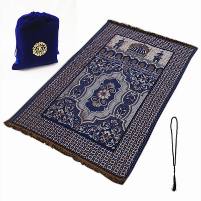 Traveling prayer mat pocket prayer rug islamic sejadah 70*110cm Zohir Store