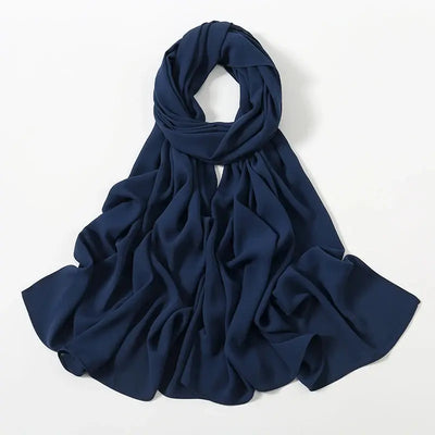 180g Heavy Chiffon Hijab Scarf Muslim Abayas Shawl Women Hijab Cloth Premium Chiffon Headscarf Turban Malaysian Islamic Dresses Zohir Store