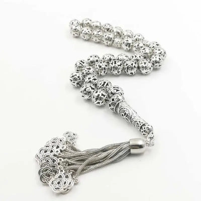 Big size Tasbih Men Metal beads Eid gift RAMADAN arabic fashion accessories bracelet Misbaha high quality islamic Muslim rosary Zohir Store