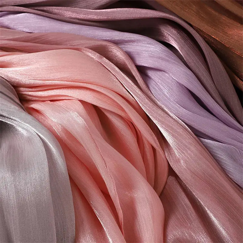 Solid Luxury Fashion Women Hijab Scarf Long Silk Soft Slippy Comfortable Scarves Shawl Zohir Store