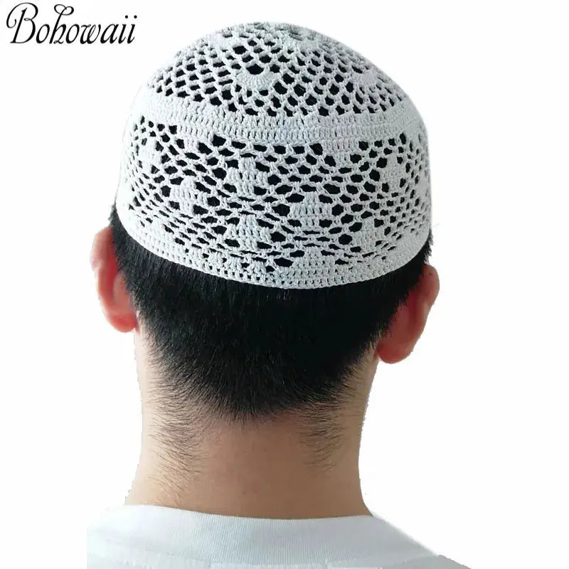 Muslim Man Handmade Cap Cotton Zohir Store