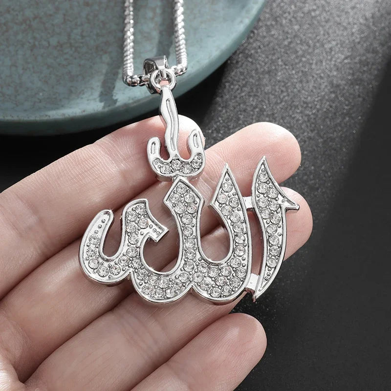Gold Color Muslim Allah Quran Pendant Necklace Men Women Fashion Faith Islam Religious Jewelry Ramadan Gifts Zohir Store