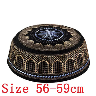 BOHOWAII Prayer Hats Ropa Hombre Chapeau Musulman Homme Embroidered Kufi Hat Zohir Store