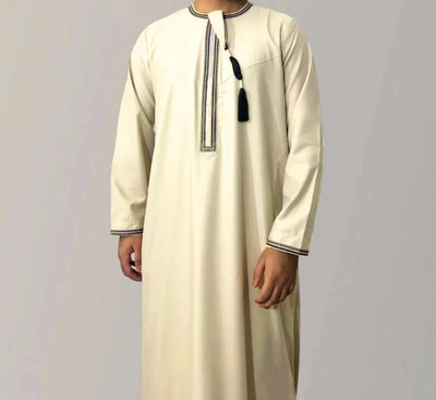 Robe pull à manches longues pour hommes musulmans, Abaya, Daffah, Jubba, Thobe, Pakistan, caftan arabe saoudien, vêtements islamiques, robe de prière afghane Zohir Store