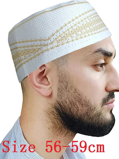 BOHOWAII Prayer Hats Ropa Hombre Chapeau Musulman Homme Embroidered Kufi Hat Zohir Store