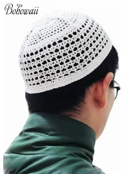 Muslim Man Handmade Cap Cotton Zohir Store