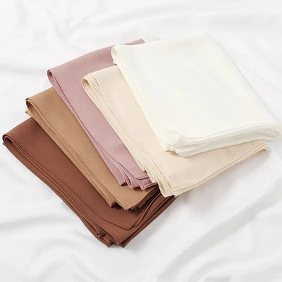 180g Heavy Chiffon Hijab Scarf Muslim Abayas Shawl Women Hijab Cloth Premium Chiffon Headscarf Turban Malaysian Islamic Dresses Zohir Store